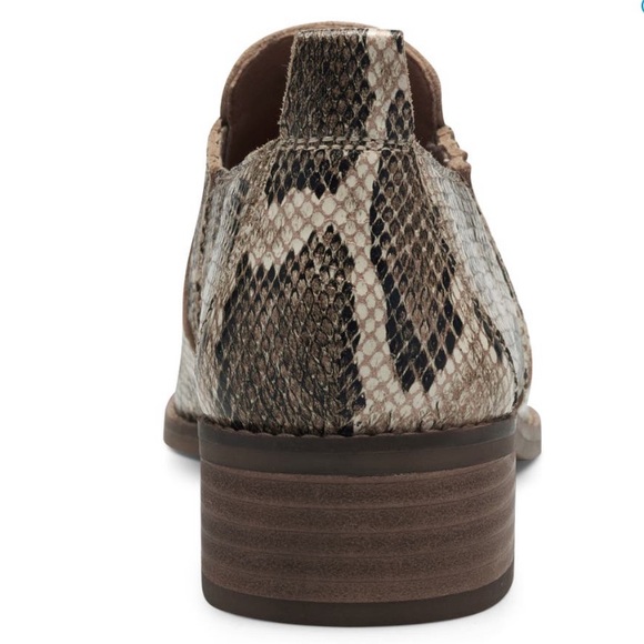 NEW 7 Lucky Brand Snake Print Leather Lenci Bootie - Picture 7 of 9